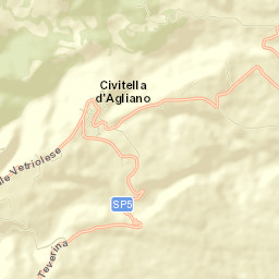 Civitella d'Agliano Street Map