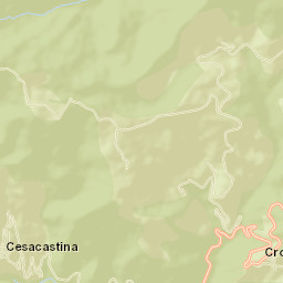 Crognaleto Street Map