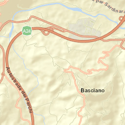 Basciano Street Map