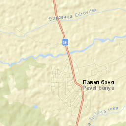 Pavel Banya Street Map