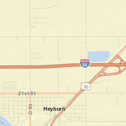 Heyburn Street Map