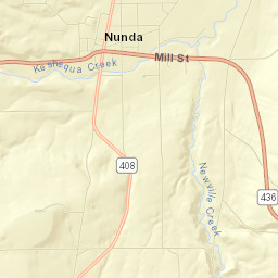 Nunda Street Map