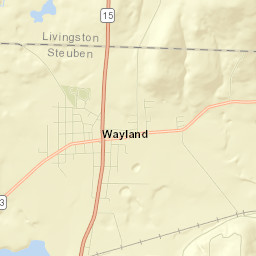 Wayland Street Map