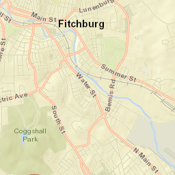Fitchburg Street Map