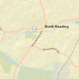 North Reading Street Map