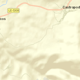 Castropodame Street Map