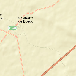 Calahorra de Boedo Street Map