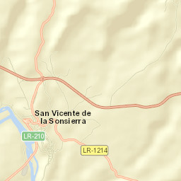 San Vicente de la Sonsierra Street Map
