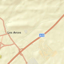 Los Arcos Street Map