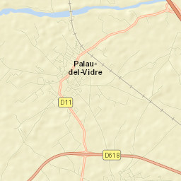 Palau-del-Vidre Street Map