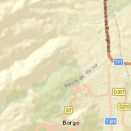 Borgo Street Map