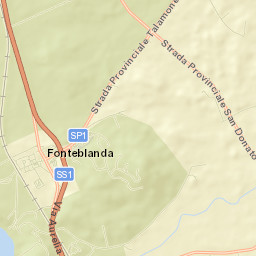 Fonteblanda Street Map