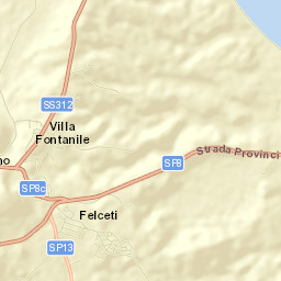 Valentano Street Map
