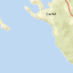 Cavtat Street Map
