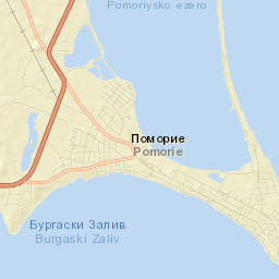 Pomorie Street Map