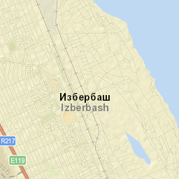 Izberbash Street Map