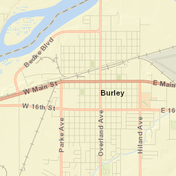 101-149 West 14th Street, Burley, ID 83318 Street Map