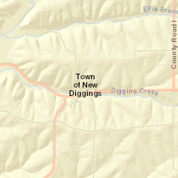 2934-2998 County Road I, Shullsburg, WI Street Map