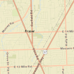Fraser Street Map