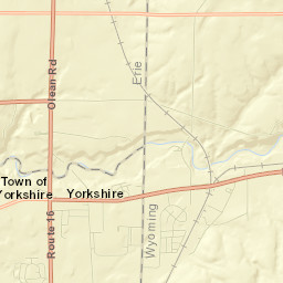 Yorkshire Street Map