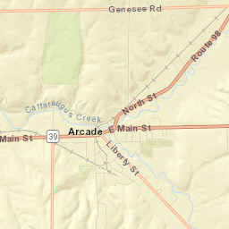 Arcade Street Map