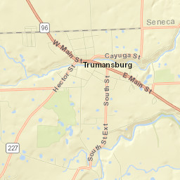 Trumansburg Street Map