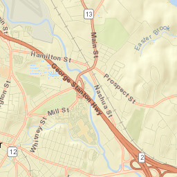 Leominster Street Map