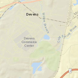 Devens Street Map