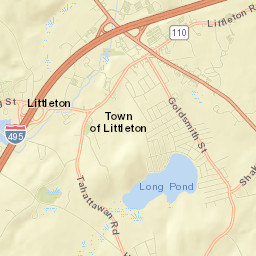 Littleton Common Street Map