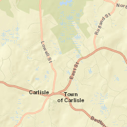 Carlisle Street Map