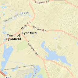 Lynnfield Street Map