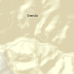 Oencia Street Map