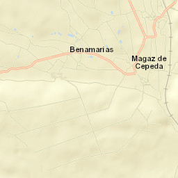 Magaz de Cepeda Street Map