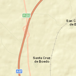 Santa Cruz de Boedo Street Map