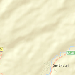 Ochánduri Street Map