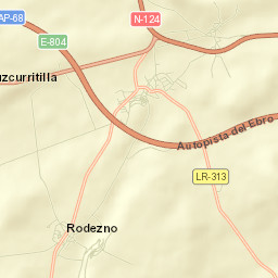 Rodezno Street Map