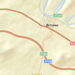 Briones Street Map