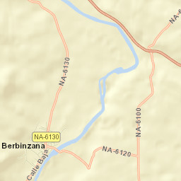 Berbinzana Street Map