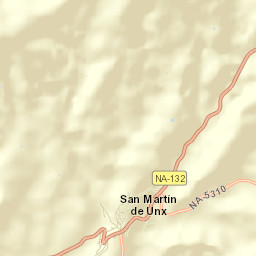 San Martín de Unx Street Map