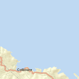 Collioure Street Map