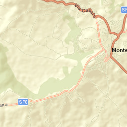 Montefiascone Street Map