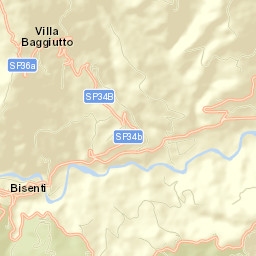 Bisenti Street Map