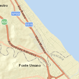Silvi Street Map
