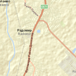 Radomir Street Map