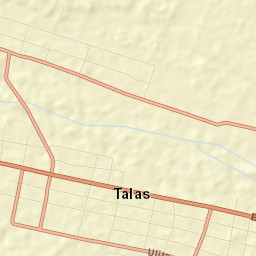 Talas Street Map
