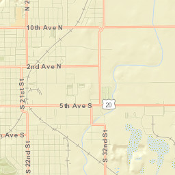 Fort Dodge Street Map
