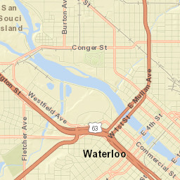 Waterloo Street Map