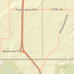 Genoa City Street Map