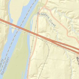 Castleton-on-Hudson Street Map
