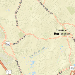 Burlington Street Map